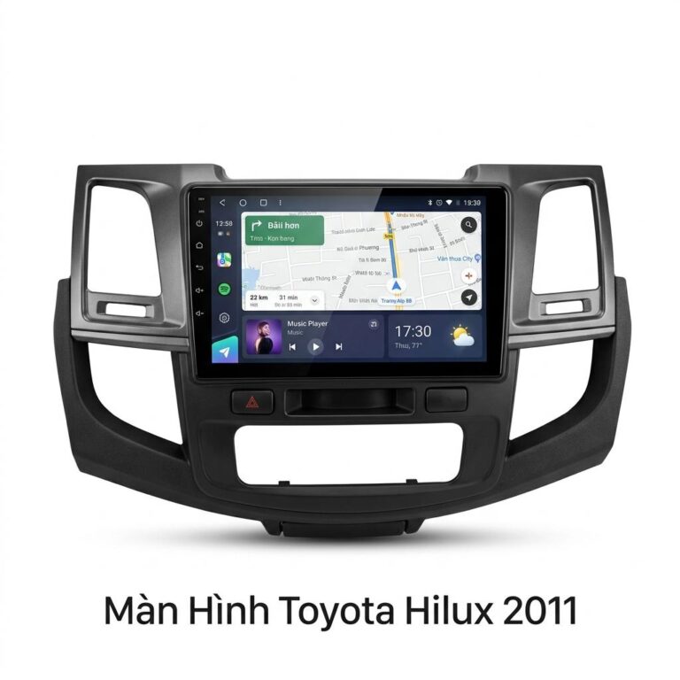Màn Hình Toyota Hilux 2011 Chính Hãng - Lắp Đặt Tận Nơi Uy Tín