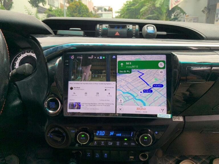 Màn Hình Toyota Hilux 2017: Nâng Cấp Công Nghệ, Lắp Đặt Tận Nơi Uy Tín