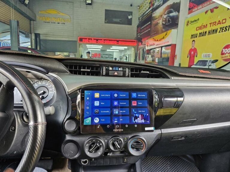 Màn Hình Toyota Hilux 2023 Android Cao Cấp Lắp Đặt Tận Nơi Uy Tín
