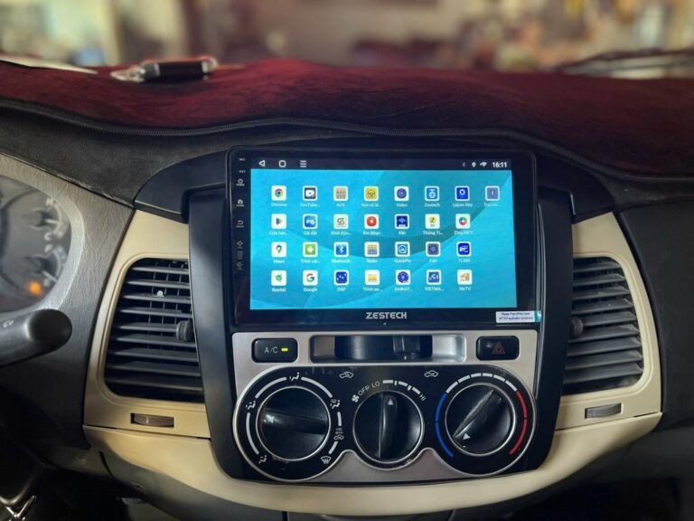 Màn Hình Toyota Innova 2008 Lắp Đặt Tận Nơi Uy Tín Tại TPHCM