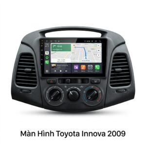 Màn Hình Toyota Innova 2009 Giải Trí Đa Phương Tiện Chính Hãng Cao Cấp
