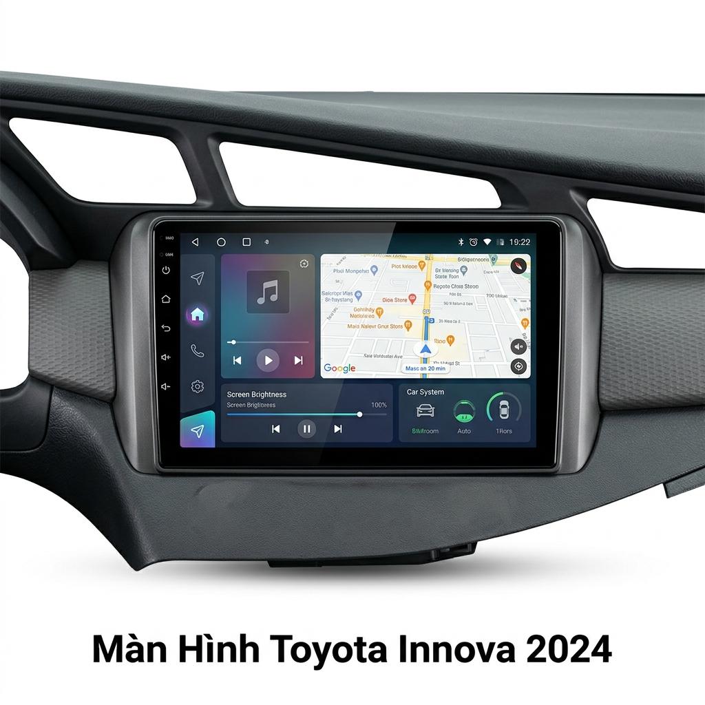 Màn Hình Toyota Innova 2024 Zestech Cao Cấp Lắp Đặt Tận Nơi TPHCM chính hãng