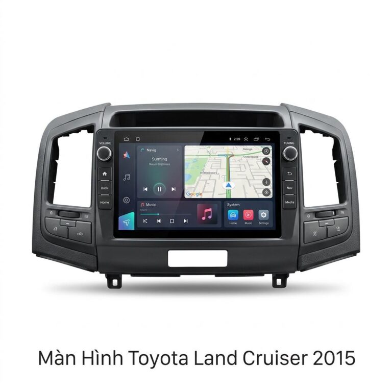 Màn Hình Toyota Land Cruiser 2015 Lắp Đặt Tận Nơi Uy Tín