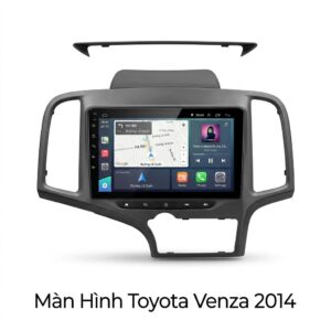 Màn Hình Toyota Venza 2014 Cao Cấp Chính Hãng Lắp Đặt Tận Nơi TPHCM