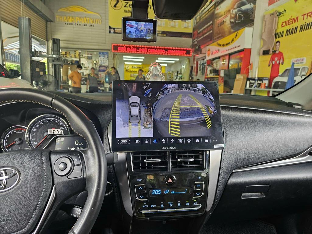 Màn Hình Toyota Vios 2024 Cao Cấp Chính Hãng - Lắp Đặt Tận Nơi Uy Tín chính hãng 3