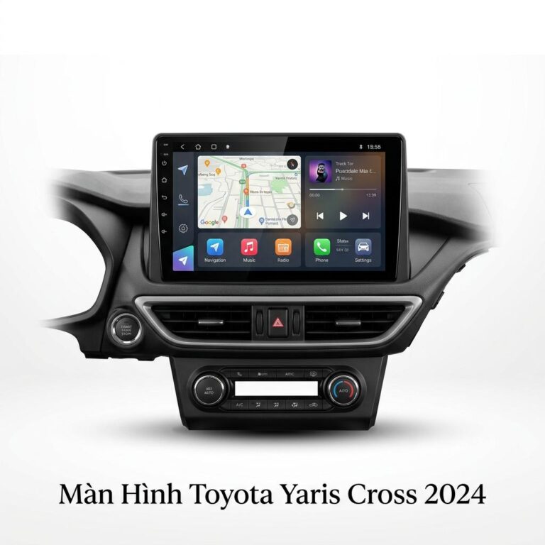 Màn Hình Toyota Yaris Cross 2024 Android Chính Hãng Lắp Đặt Tận Nơi
