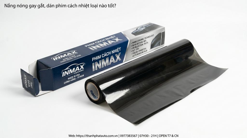 Nắng nóng gay gắt, dán phim cách nhiệt loại nào tốt?