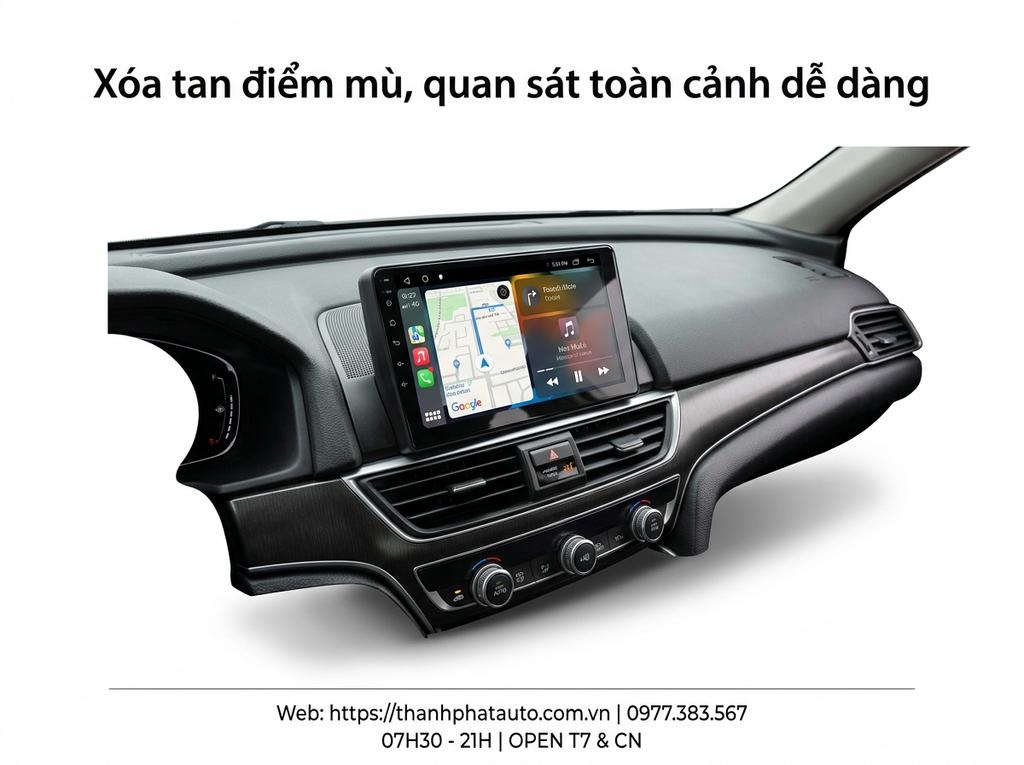 Xóa tan điểm mù, quan sát toàn cảnh dễ dàng