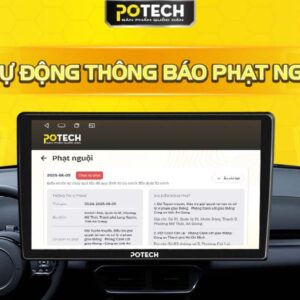 AI tự động thông báo phạt nguội