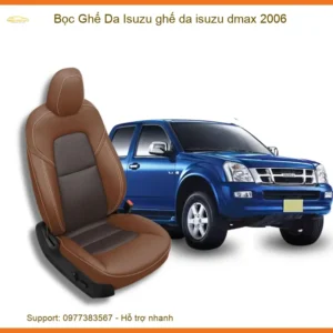 Bọc Ghế Da Isuzu Dmax 2006 Sang Trọng, Bền Bỉ Tại Thành Phát Auto