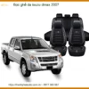 Bọc Ghế Da Isuzu Dmax 2007 - Nâng Cấp Nội Thất Sang Trọng & Bền Bỉ