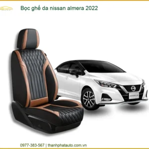 Bọc Ghế Da Nissan Almera 2022 Cao Cấp - Tăng Sang Trọng, Bền Bỉ