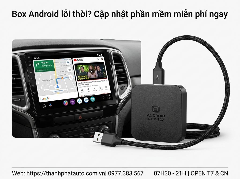 Box Android lỗi thời? Cập nhật phần mềm miễn phí ngay