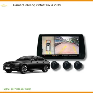 Camera 360 Độ Vinfast Độ Vinfast Lux A 2019 Cao Cấp - Tặng Kèm Công Lắp Đặt