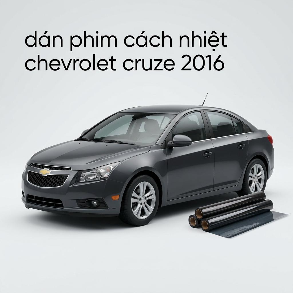 Dán Phim Cách Nhiệt Chevrolet Cruze 2016 Chuyên Nghiệp Lắp Đặt Tận Nơi chính hãng