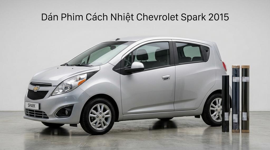 Dán Phim Cách Nhiệt Chevrolet Spark 2015 Chính Hãng Giá Tốt TPHCM chính hãng
