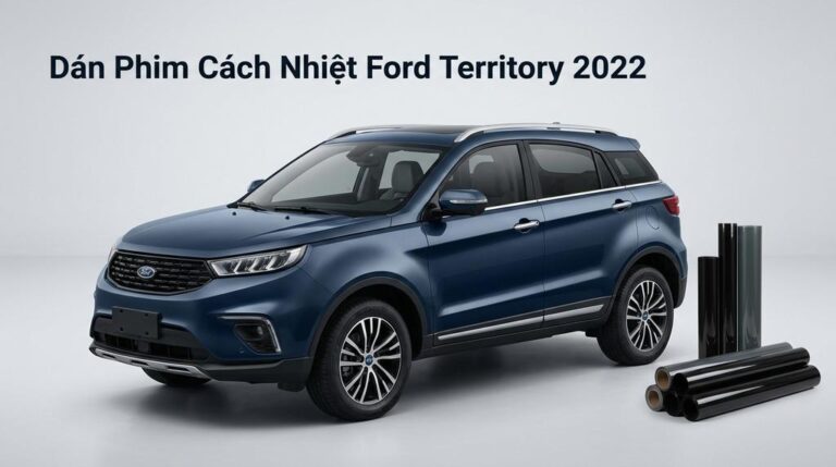 Dán Phim Cách Nhiệt Ford Territory 2022 Chính Hãng Uy Tín TPHCM