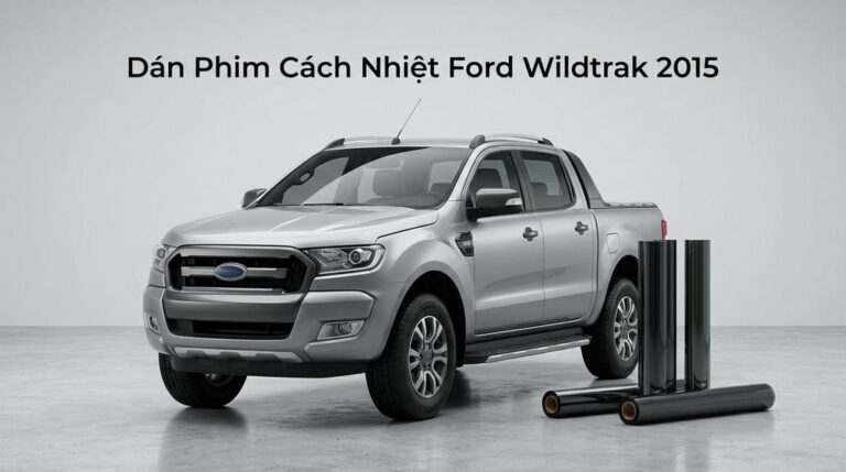 Dán Phim Cách Nhiệt Ford Wildtrak 2015 Giá Tốt Uy Tín Tại TPHCM