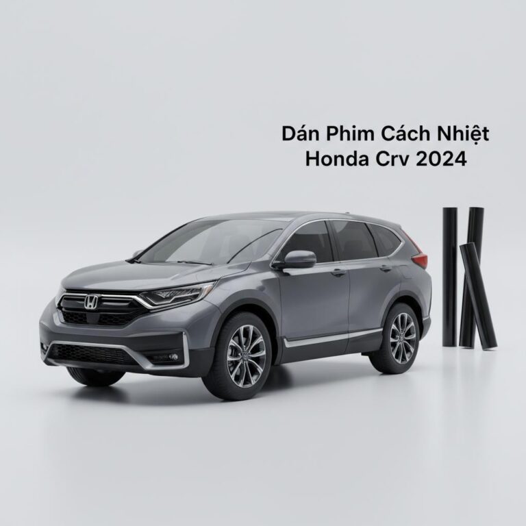 Dán Phim Cách Nhiệt Honda CRV 2024 Chính Hãng Uy Tín Tại TPHCM