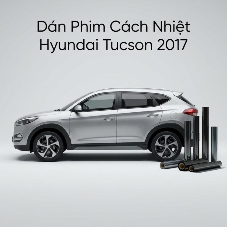 Dán Phim Cách Nhiệt Hyundai Tucson 2017 Chuyên Nghiệp Giá Tốt