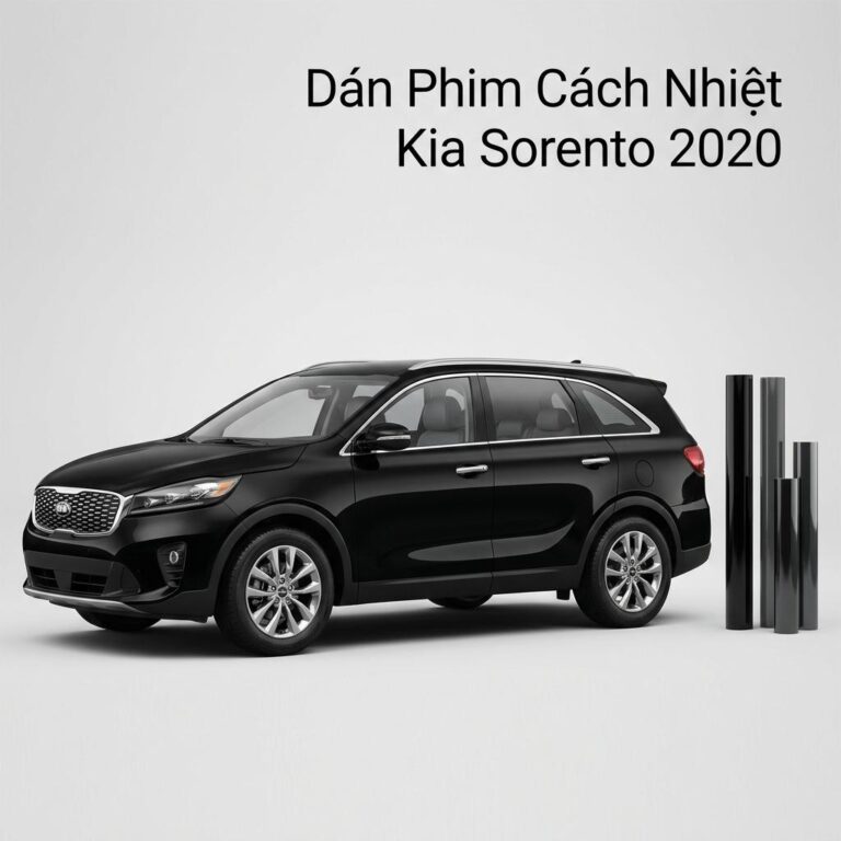 Dán Phim Cách Nhiệt Kia Sorento 2020 Cao Cấp Chính Hãng Tại TPHCM
