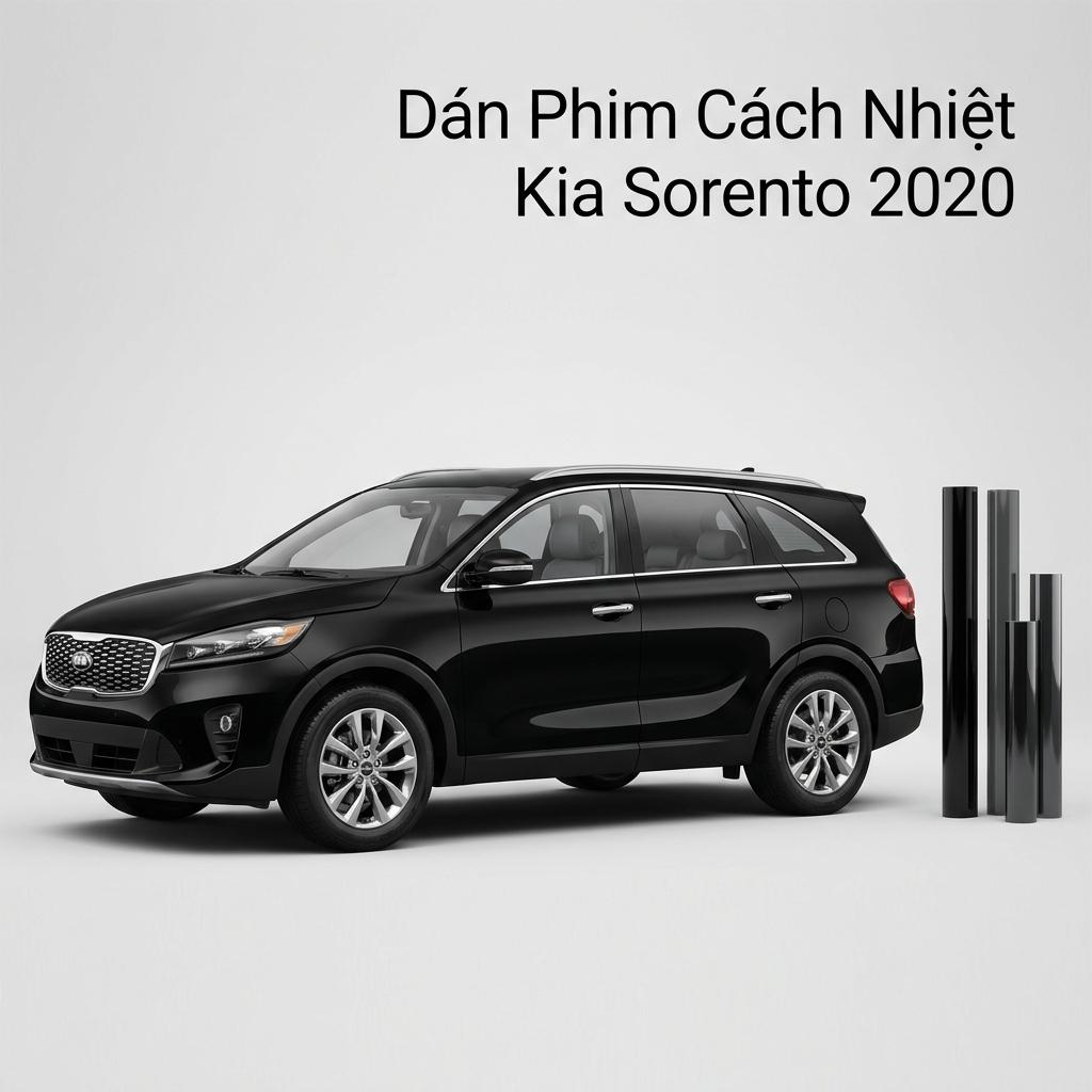 Dán Phim Cách Nhiệt Kia Sorento 2020 Cao Cấp Chính Hãng Tại TPHCM chính hãng