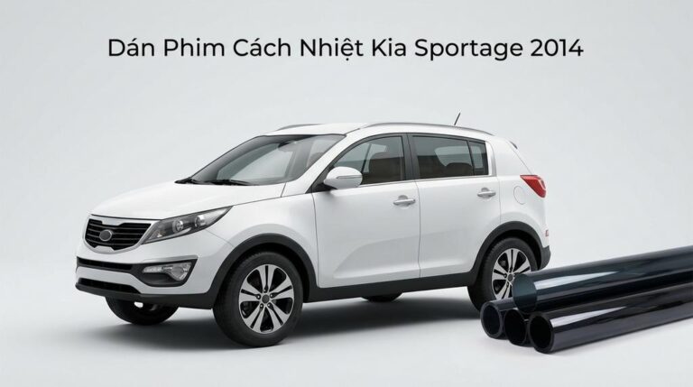 Dán Phim Cách Nhiệt Kia Sportage 2014 Uy Tín Chuyên Nghiệp Tại TPHCM