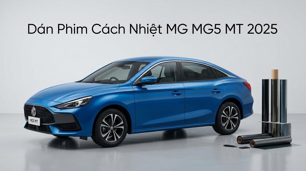 Dán Phim Cách Nhiệt MG MG5 MT 2025 Chính Hãng Giá Tốt Tại TPHCM chính hãng