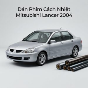Dán Phim Cách Nhiệt Mitsubishi Lancer 2004 Chính Hãng Giá Tốt TPHCM