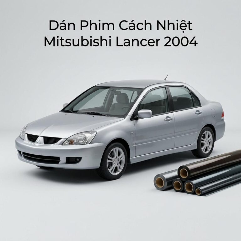 Dán Phim Cách Nhiệt Mitsubishi Lancer 2004 Chính Hãng Giá Tốt TPHCM