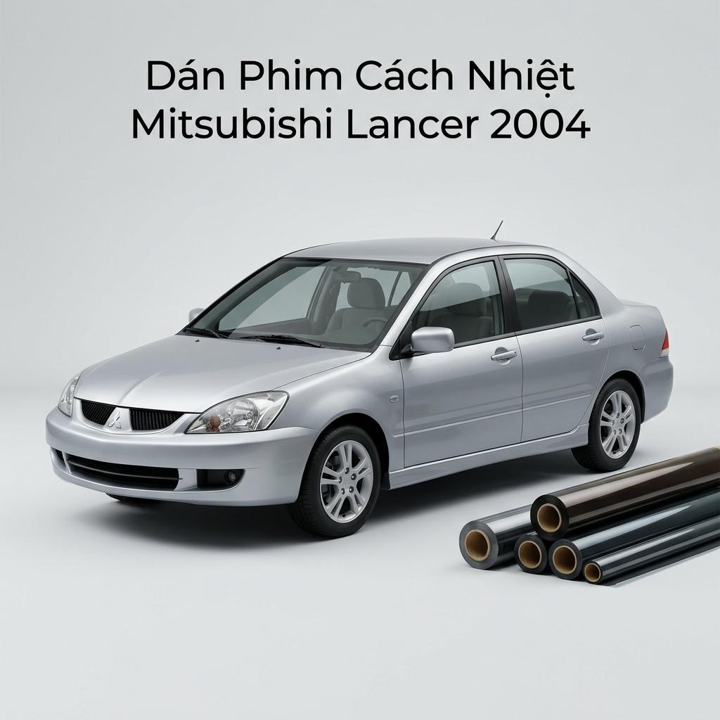 Dán Phim Cách Nhiệt Mitsubishi Lancer 2004 Chính Hãng Giá Tốt TPHCM chính hãng