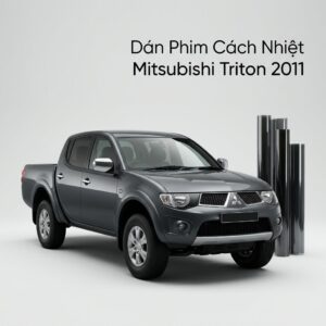 Dán Phim Cách Nhiệt Mitsubishi Triton 2011 Cao Cấp Chính Hãng TPHCM