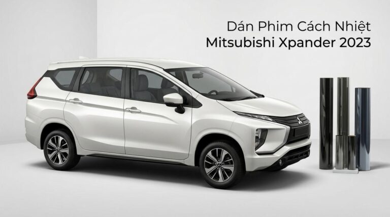Dán Phim Cách Nhiệt Mitsubishi Xpander 2023 Chính Hãng Cao Cấp
