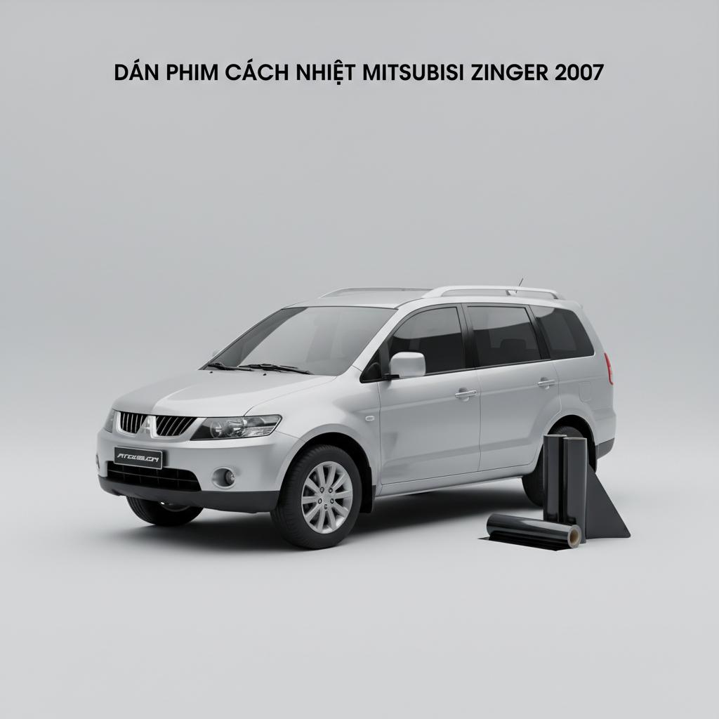 Dán Phim Cách Nhiệt Mitsubishi Zinger 2007 Uy Tín Chuyên Nghiệp chính hãng