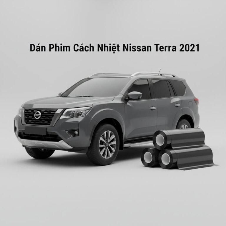 Dán Phim Cách Nhiệt Nissan Terra 2021 Chính Hãng Uy Tín TPHCM