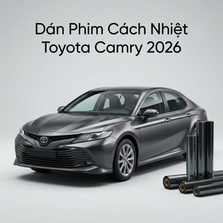 Dán Phim Cách Nhiệt Toyota Camry 2026 Cao Cấp Uy Tín Tại TPHCM