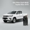Dán Phim Cách Nhiệt Toyota Hilux 2018 Chính Hãng Giá Tốt TPHCM