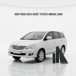 Dán Phim Cách Nhiệt Toyota Innova 2008 Uy Tín Chính Hãng TPHCM