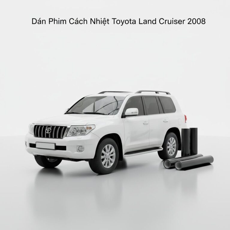 Dán Phim Cách Nhiệt Toyota Land Cruiser 2008 Uy Tín Chính Hãng TPHCM