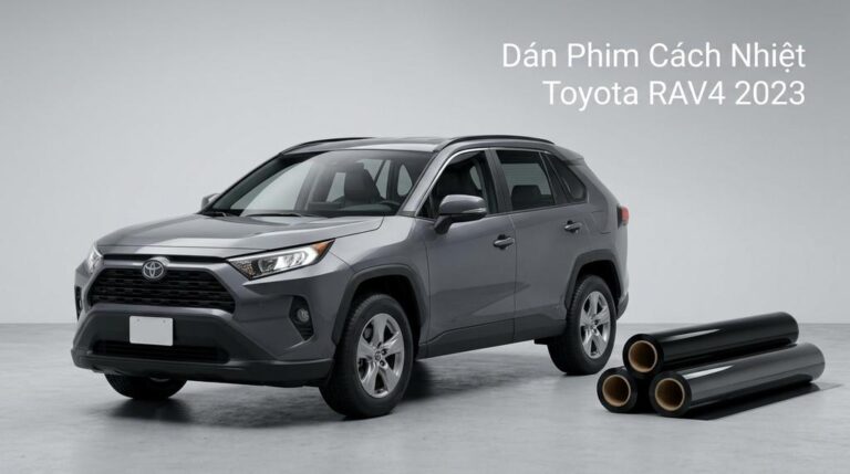 Dán Phim Cách Nhiệt Toyota Rav4 2023 Chính Hãng Cao Cấp
