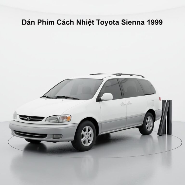 Dán Phim Cách Nhiệt Toyota Sienna 1999 Uy Tín Chuyên Nghiệp TPHCM