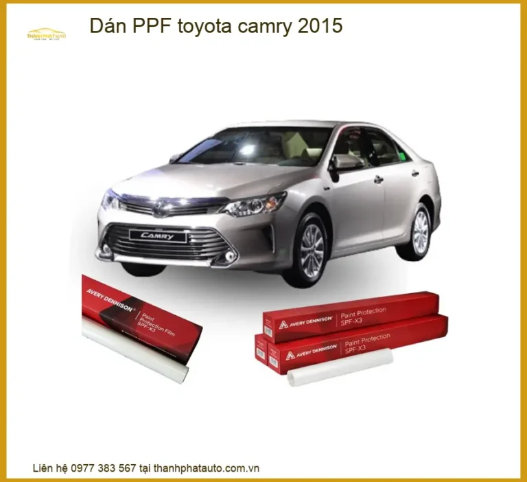 Dán Ppf Toyota Camry 2015 Bảo Vệ Sơn Xe Cao Cấp Tại Thành Phát Auto