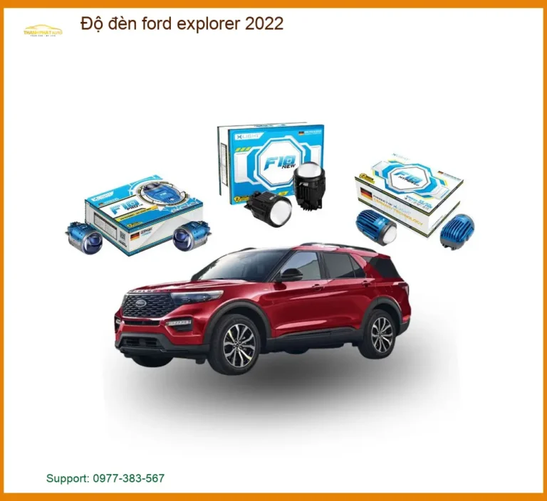 Độ Đèn Ford Explorer 2022 - Nâng Cấp Ánh Sáng Siêu Sáng, An Toàn Tuyệt Đối