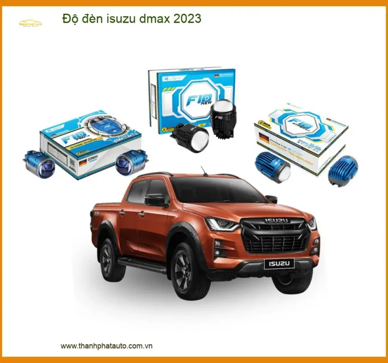 Độ Đèn Isuzu Dmax 2023 Tăng Sáng Hiệu Quả - Chính Hãng, Uy Tín