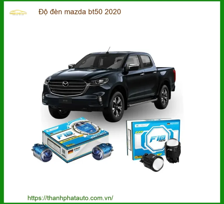 Độ Đèn Mazda Bt50 2020 - Tăng Sáng Hiệu Quả, An Toàn Tuyệt Đối