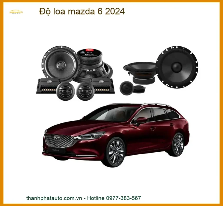 Độ Loa Mazda 6 2024 - Nâng Cấp Hệ Thống Âm Thanh Chất Lượng Tại Thành Phát Auto