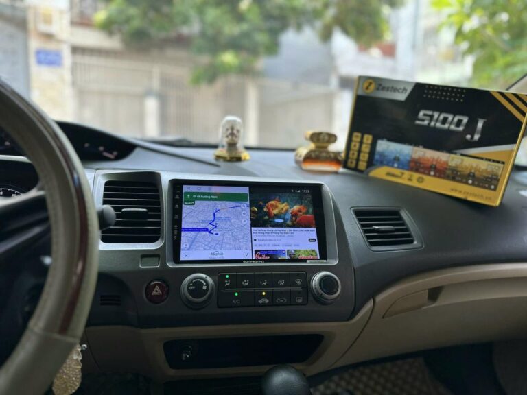 Màn Hình Android Honda Civic 2010 Nâng Cấp Cao Cấp Lắp Đặt Tận Nơi