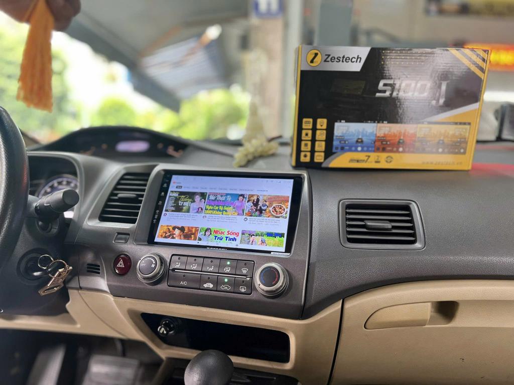 Màn Hình Android Honda Civic 2010 Nâng Cấp Cao Cấp Lắp Đặt Tận Nơi chính hãng 2