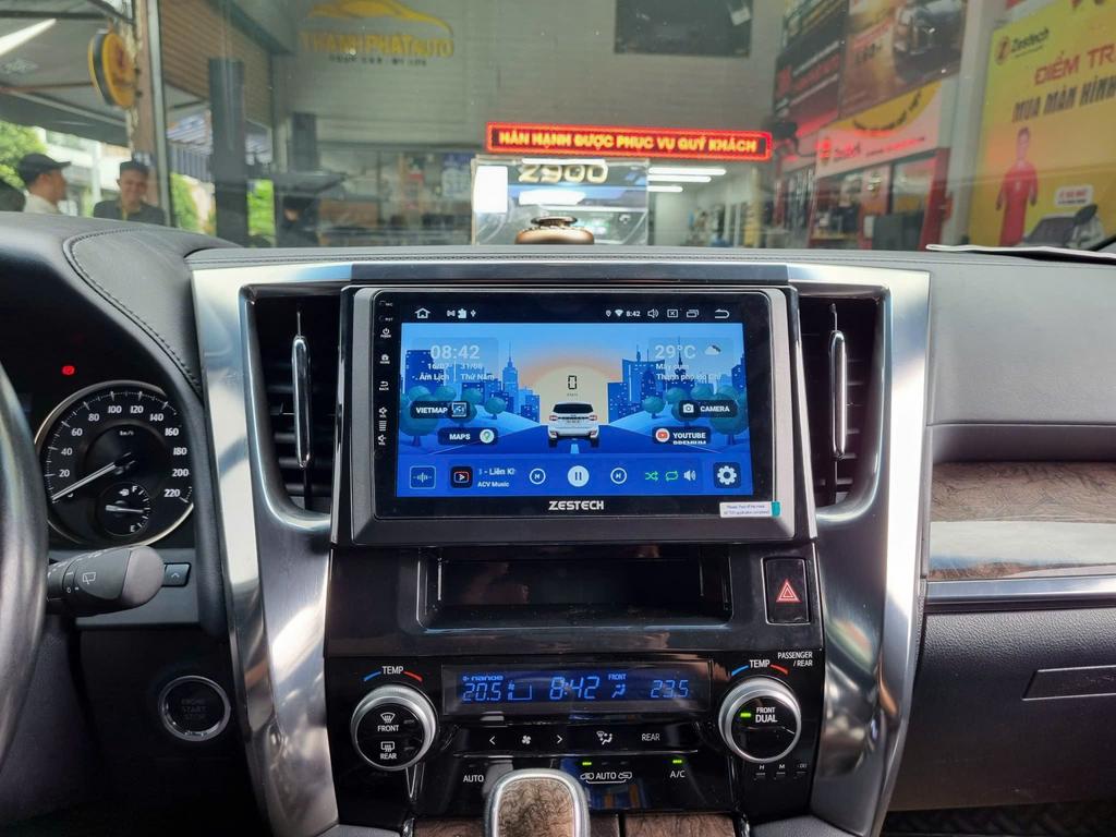 Màn Hình Android Toyota Alphard 2018 Chính Hãng Cao Cấp Lắp Đặt Tận Nơi chính hãng 4