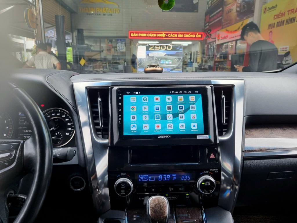 Màn Hình Android Toyota Alphard 2018 Chính Hãng Cao Cấp Lắp Đặt Tận Nơi chính hãng 1
